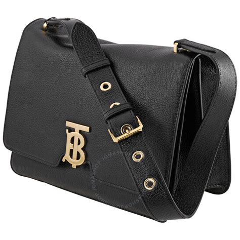 Burberry Alice TB Medium Black Shoulder Bag 